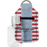 Labor Day Hand Sanitizer & Keychain Holder - Small (Personalized)