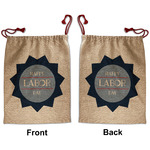 Labor Day Santa Sack - Front & Back