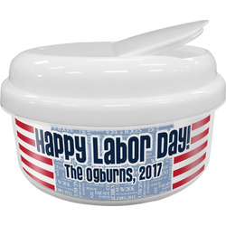 Labor Day Snack Container (Personalized)