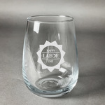 Labor Day Stemless Wine Glass (Single)