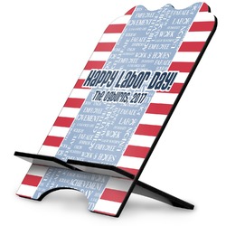 Labor Day Stylized Tablet Stand (Personalized)