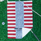 Labor Day Waffle Weave Golf Towel - In Context