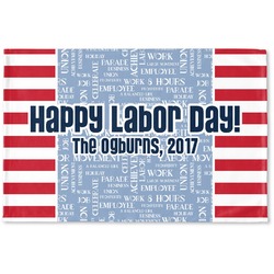 Labor Day Woven Mat (Personalized)