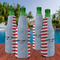 Labor Day Zipper Bottle Cooler - Set of 4 - LIFESTYLE