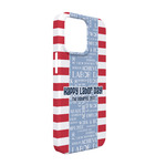 Labor Day iPhone Case - Plastic - iPhone 13 (Personalized)