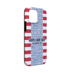 Labor Day iPhone Case - Rubber Lined - iPhone 13 Mini (Personalized)