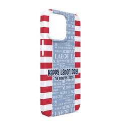 Labor Day iPhone Case - Plastic - iPhone 13 Pro (Personalized)