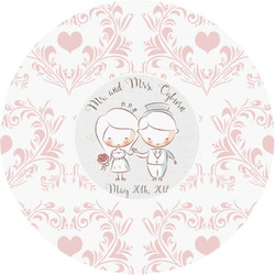 Wedding People Multipurpose Round Labels - 1" (Personalized)