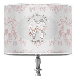 Wedding People Drum Lamp Shade (Personalized)