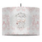 Wedding People 16" Drum Lampshade - PENDANT (Fabric)