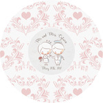 Wedding People Multipurpose Round Labels - 2" (Personalized)