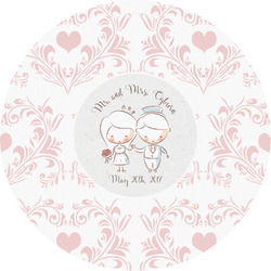 Wedding People Multipurpose Round Labels - 2" (Personalized)