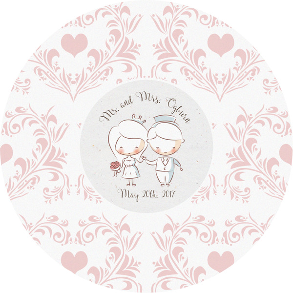 Custom Wedding People Multipurpose Round Labels - 2" (Personalized)