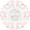 Wedding People 3" Multipurpose Round Labels - Single Sticker