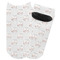 Wedding People Adult Ankle Socks - Single Pair - Front and Back