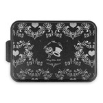 Wedding People Aluminum Baking Pan with Black Lid (Personalized)