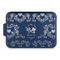 Wedding People Aluminum Baking Pan - Navy Lid - FRONT