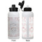 Wedding People Aluminum Water Bottle - White APPROVAL