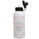 Wedding People Water Bottles - Aluminum - 20 oz - White (Personalized)