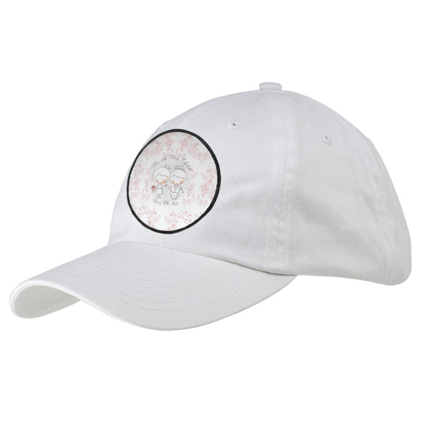 Custom Wedding People Baseball Cap - White (Personalized)