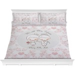 Wedding People Comforter Set - King (Personalized)