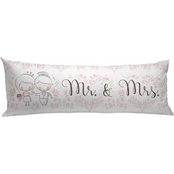 Wedding People Body Pillow Case (Personalized)