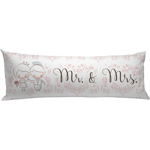 Custom Wedding People Body Pillow Case (Personalized)