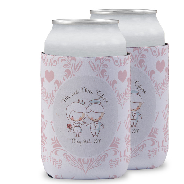 Custom Wedding People Can Cooler (12 oz) w/ Couple's Names