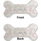 Wedding People Ceramic Flat Ornament - Bone Front & Back (APPROVAL)