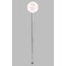 Wedding People Clear Plastic 7" Stir Stick - Round - Single Stick