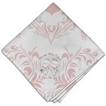 Wedding People Cloth Dinner Napkin - Single w/ Couple's Names