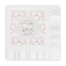 Wedding People Embossed Decorative Napkins (Personalized)