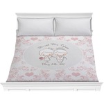 Wedding People Comforter - King (Personalized)