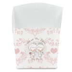 Wedding People French Fry Favor Boxes (Personalized)