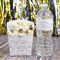 Wedding People French Fry Favor Box - w/ Water Bottle