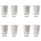 Wedding People Glass Shot Glass - Standard - Set of 4 - APPROVAL