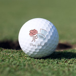 Wedding People Golf Balls - Non-Branded - Set of 3 (Personalized)