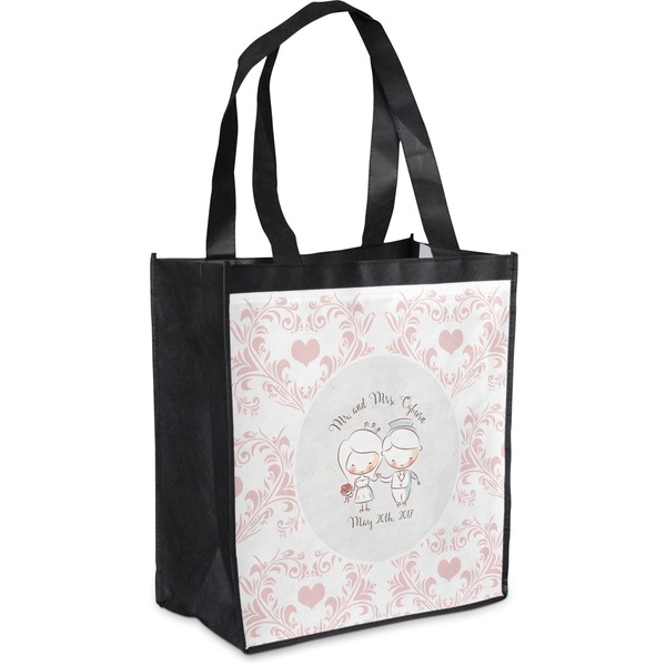 Custom Wedding People Grocery Bag (Personalized)