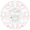 Wedding People Icing Circle - Small - Single