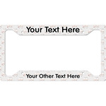 Wedding People License Plate Frame - Style A (Personalized)