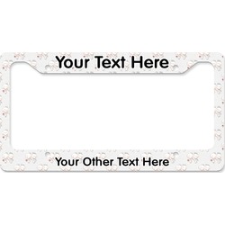 Wedding People License Plate Frame - Style B (Personalized)
