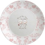 Wedding People Melamine Plate (Personalized)