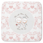 Wedding People Memory Foam Bath Mat - 48"x48" (Personalized)