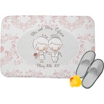 Wedding People Memory Foam Bath Mat - 34"x21" (Personalized)