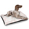 Wedding People Outdoor Dog Beds - Large - IN CONTEXT