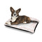 Wedding People Outdoor Dog Beds - Medium - IN CONTEXT