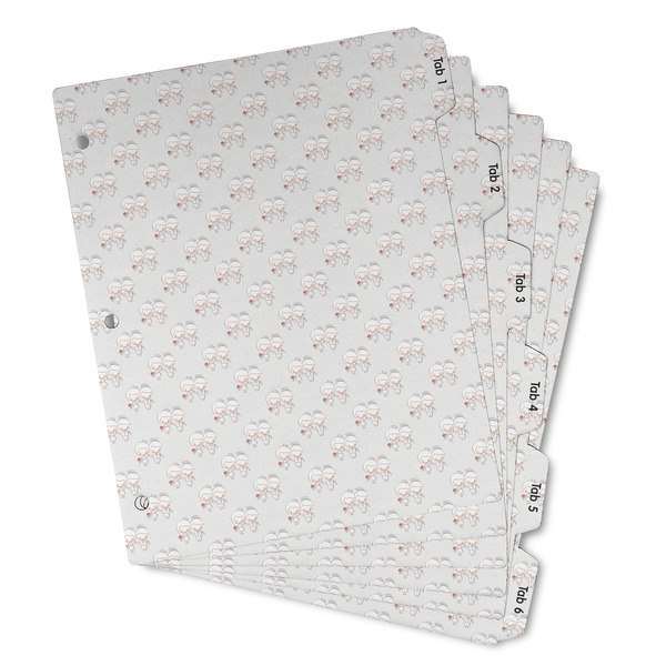 Custom Wedding People Binder Tab Divider - Set of 6 (Personalized)