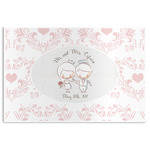 Wedding People Disposable Paper Placemats (Personalized)