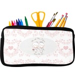 Wedding People Neoprene Pencil Case - Small w/ Couple's Names