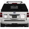 Wedding People Personalized Square Car Magnets on Ford Explorer